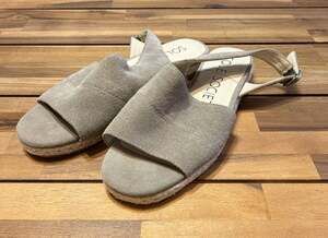 Sole Society Dolven Dune Suede Sandals Size 8